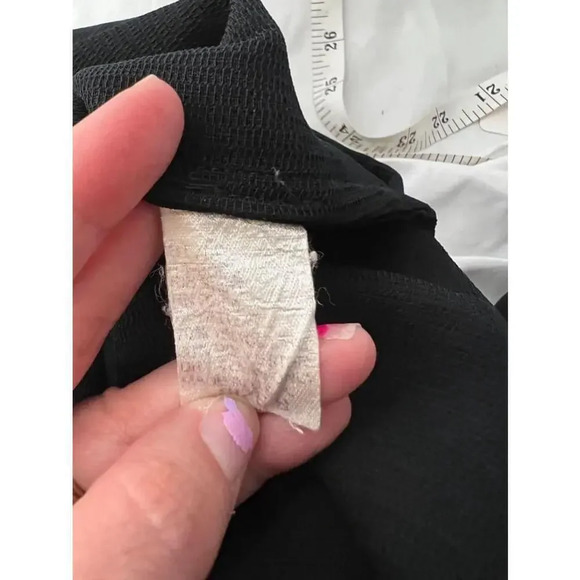 Alex‎ Garfield Black lightweight Blouse Size 8 - Picture 6 of 6